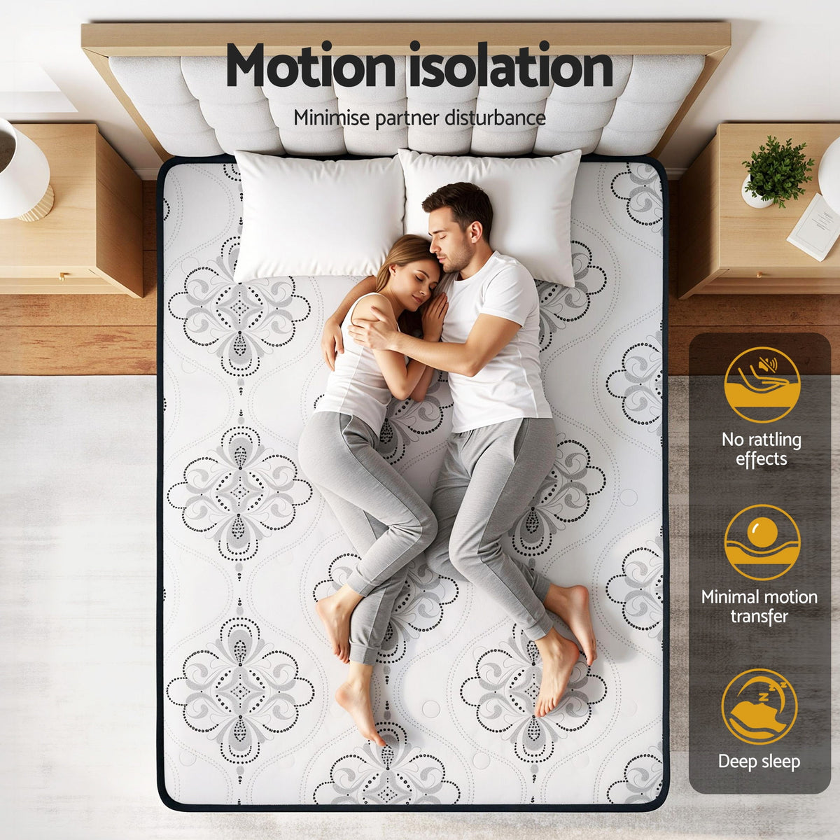 Pocket Spring Mattress | 30cm | Medium Firm Euro Top | Double