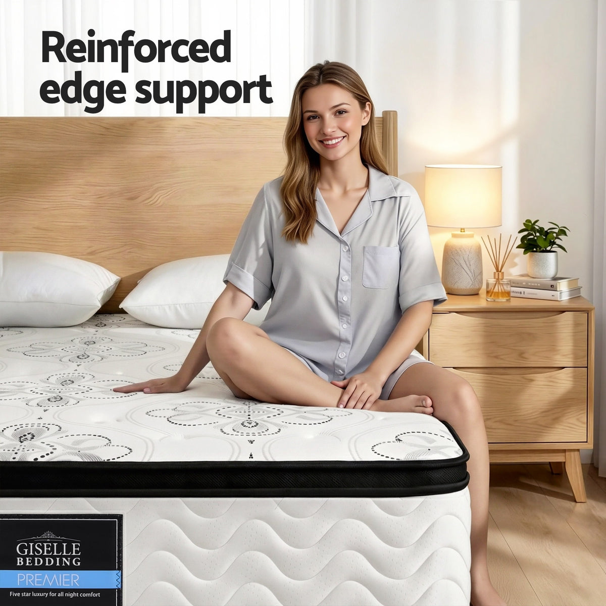 Pocket Spring Mattress | 30cm | Medium Firm Euro Top | Double