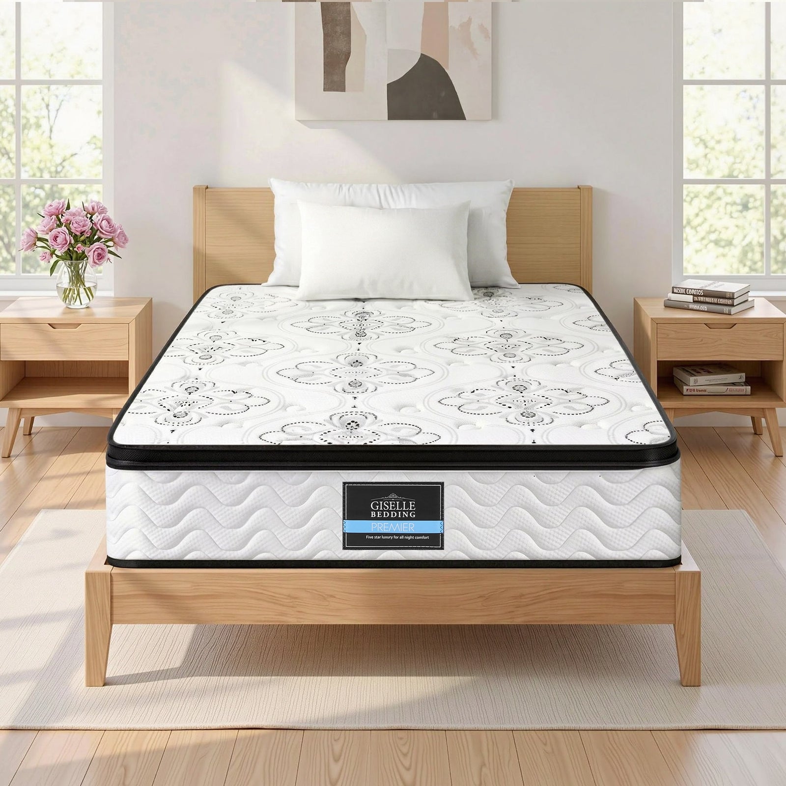 Pocket Spring Mattress | 30cm | Medium Firm | Euro Top | King Single