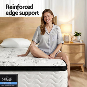 Pocket Spring Mattress | 30cm | Medium Firm | Euro Top | King Single