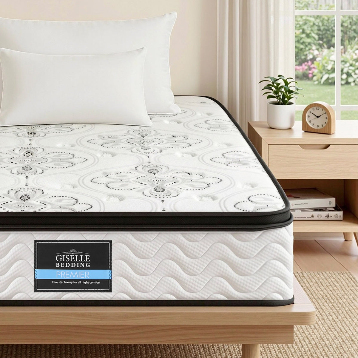 30cm Pocket Spring Mattress | Medium Firm Euro Top | Single