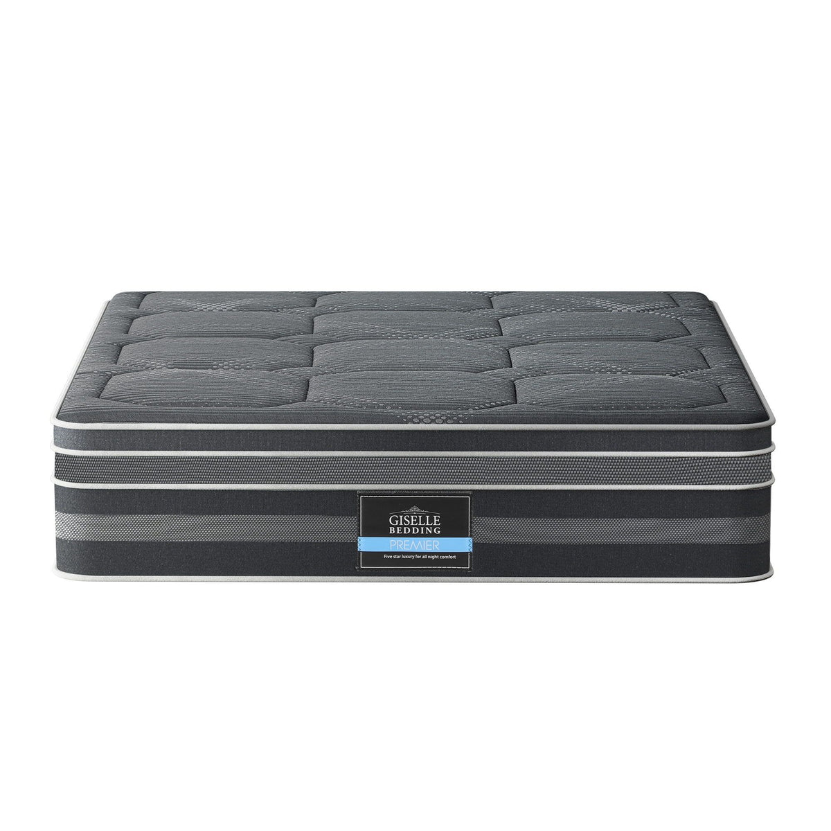 Giselle Mattress 35cm Hybrid Pocket Spring Euro Top Queen