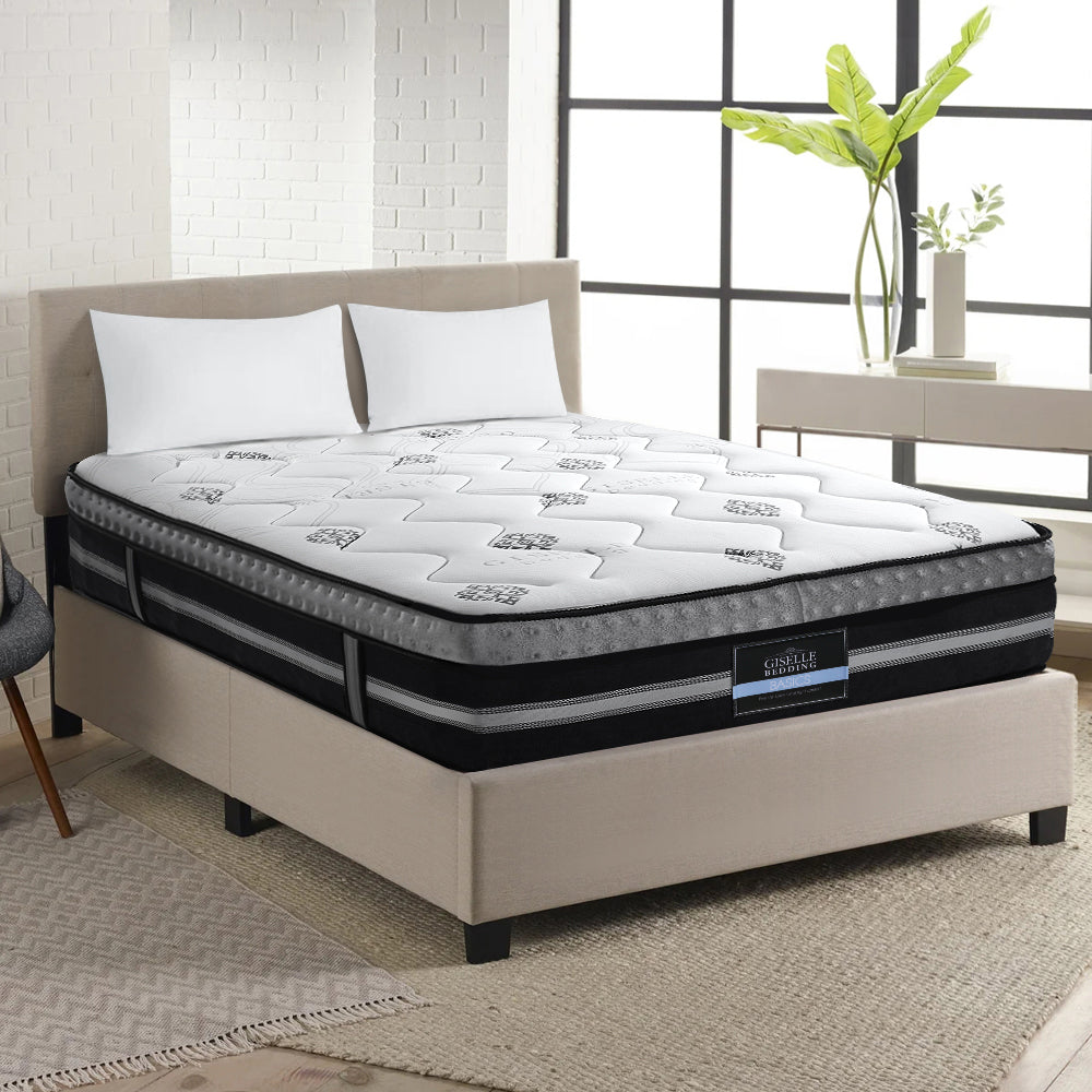Giselle Bedding | Galaxy Euro Top | Cool Gel Pocket Spring Mattress | 35cm | Thick Double