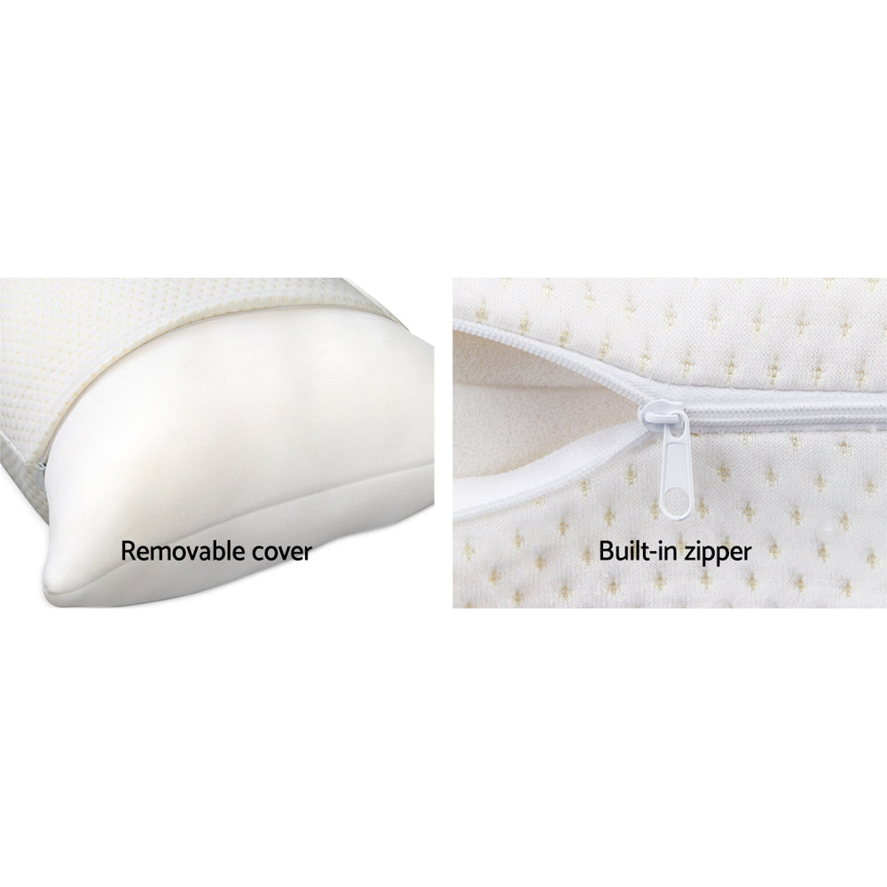 Bedding | Memory Foam Pillow | 19cm Thick | Twin Pack