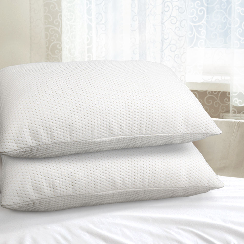 Bedding | Memory Foam Pillow | 19cm Thick | Twin Pack