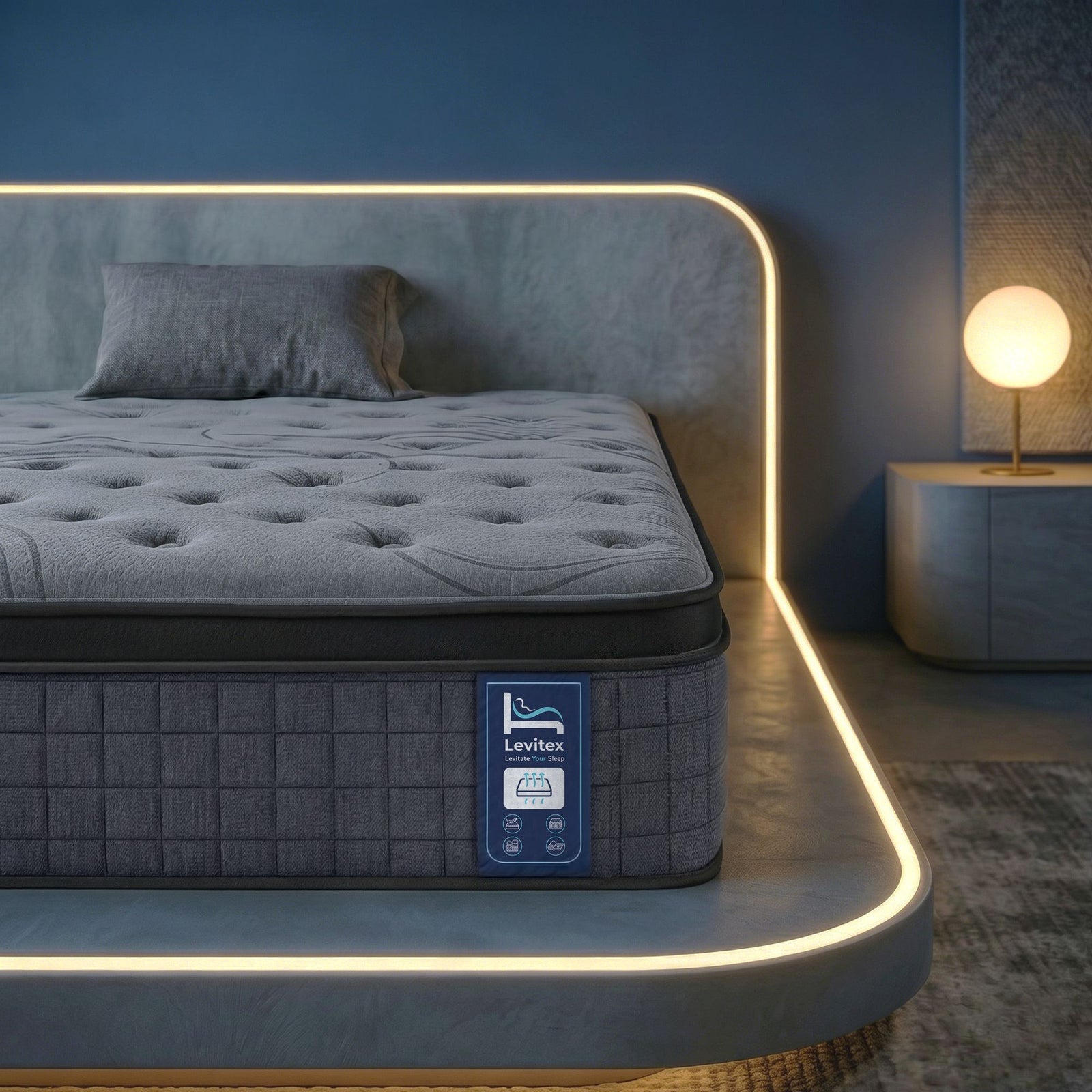 Extra Firm Pocket Spring Mattress | King Single | 33cm 7-Zone Support