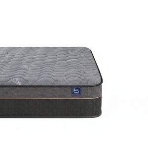Levitex Double Mattress 25 cm Hybrid Pocket Spring with 4cm Egg Crate Foam for Deep Sleep Bamboo Charcoal Fabric
