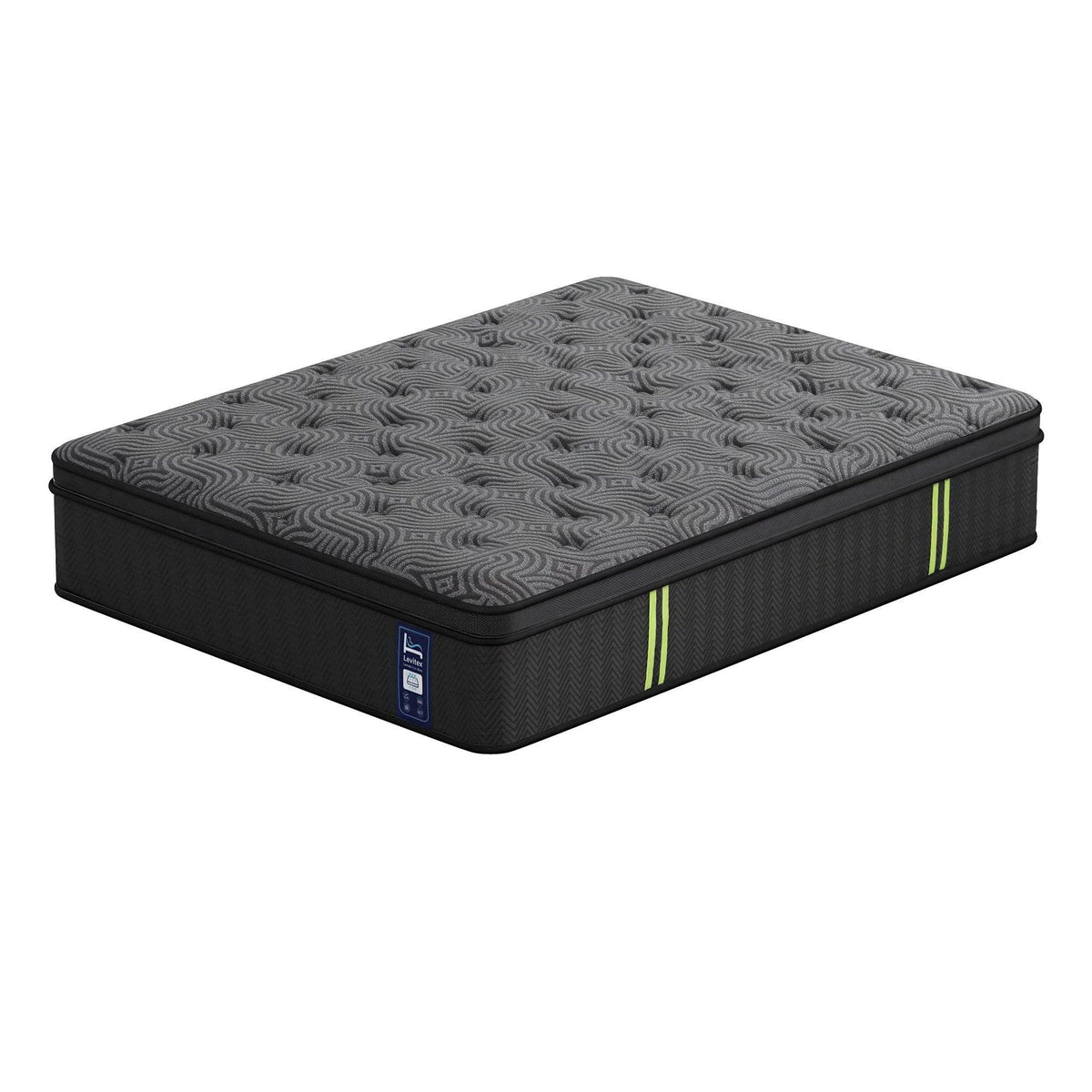 Levitex Double Mattress 34 cm 5-Zone Pressure Relief  Pocket Spring with Reinforced Edge Support & Breathable Gel Memory Foam Hybrid Mattress