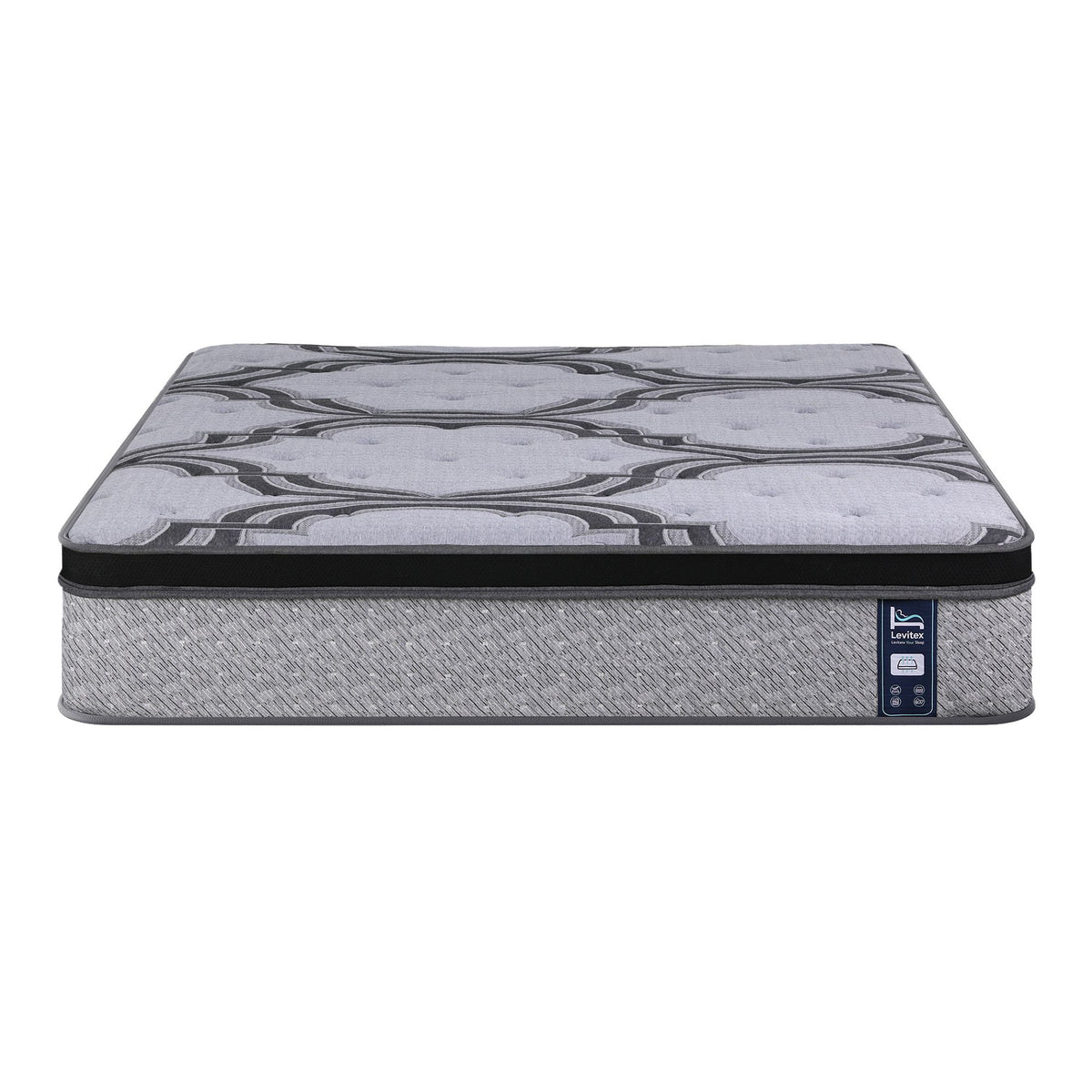Levitex King Mattress 34 cm 5-Zone Pocket Spring with Latex & Memory Foam or Extra Lumbar & Shoulder Support