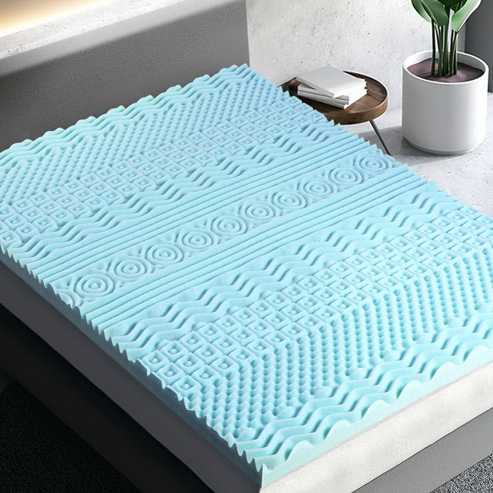 Giselle Bedding | Memory Foam Mattress Topper | 11-Zone | 8cm | Double