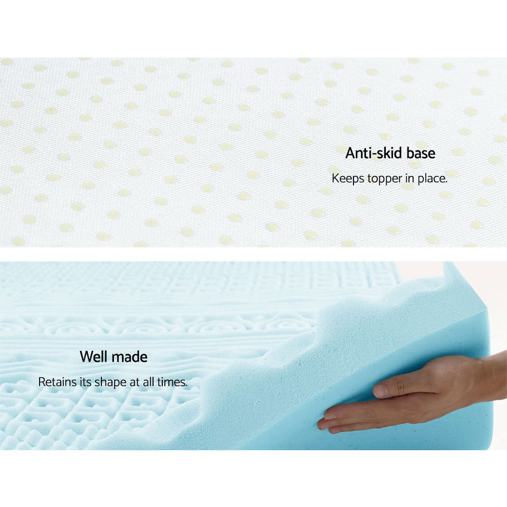 Giselle Bedding | Memory Foam Mattress Topper | 11-Zone | 8cm | King