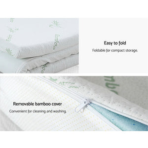 Giselle Bedding | Memory Foam Mattress Topper | 11-Zone | 8cm | Queen