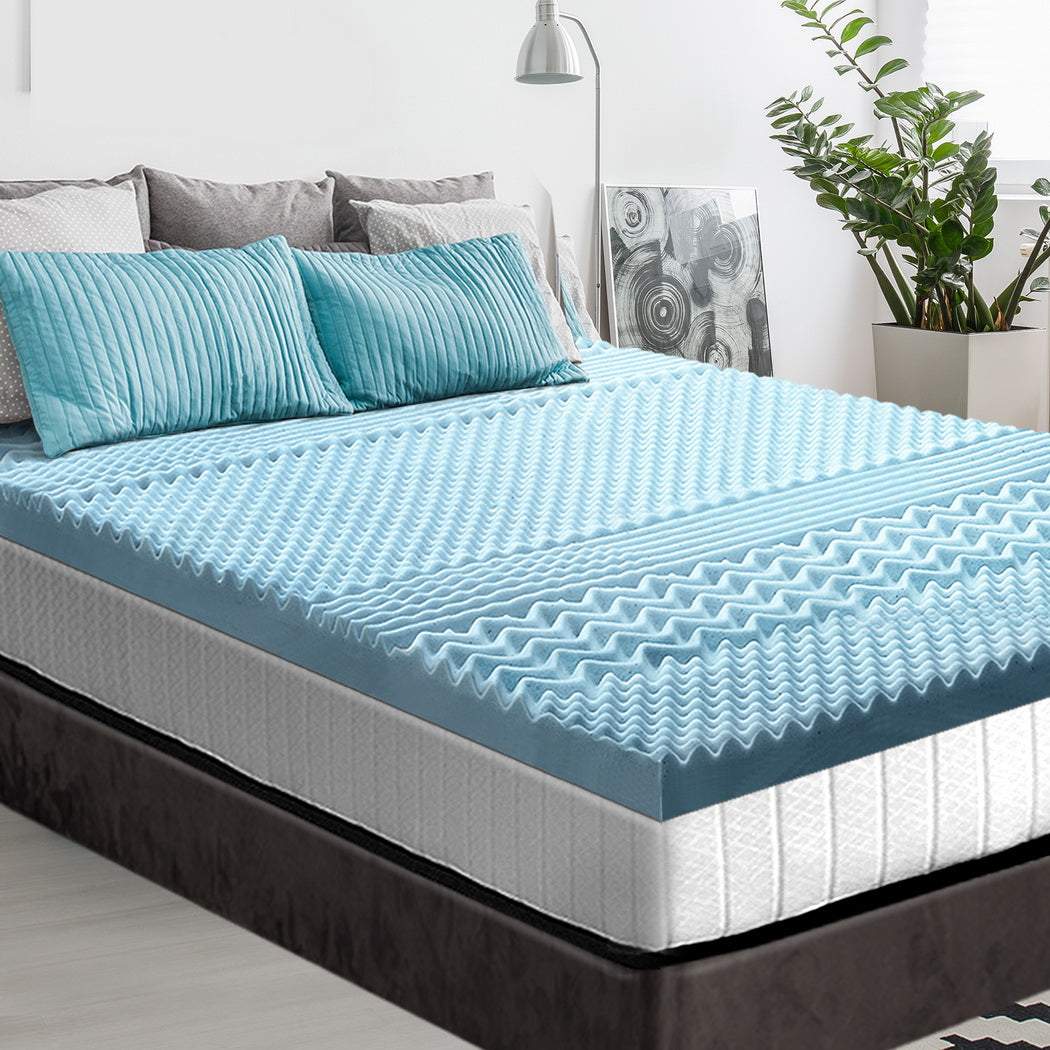Giselle | Memory Foam Mattress Topper | 7-Zone | 8cm | King Single