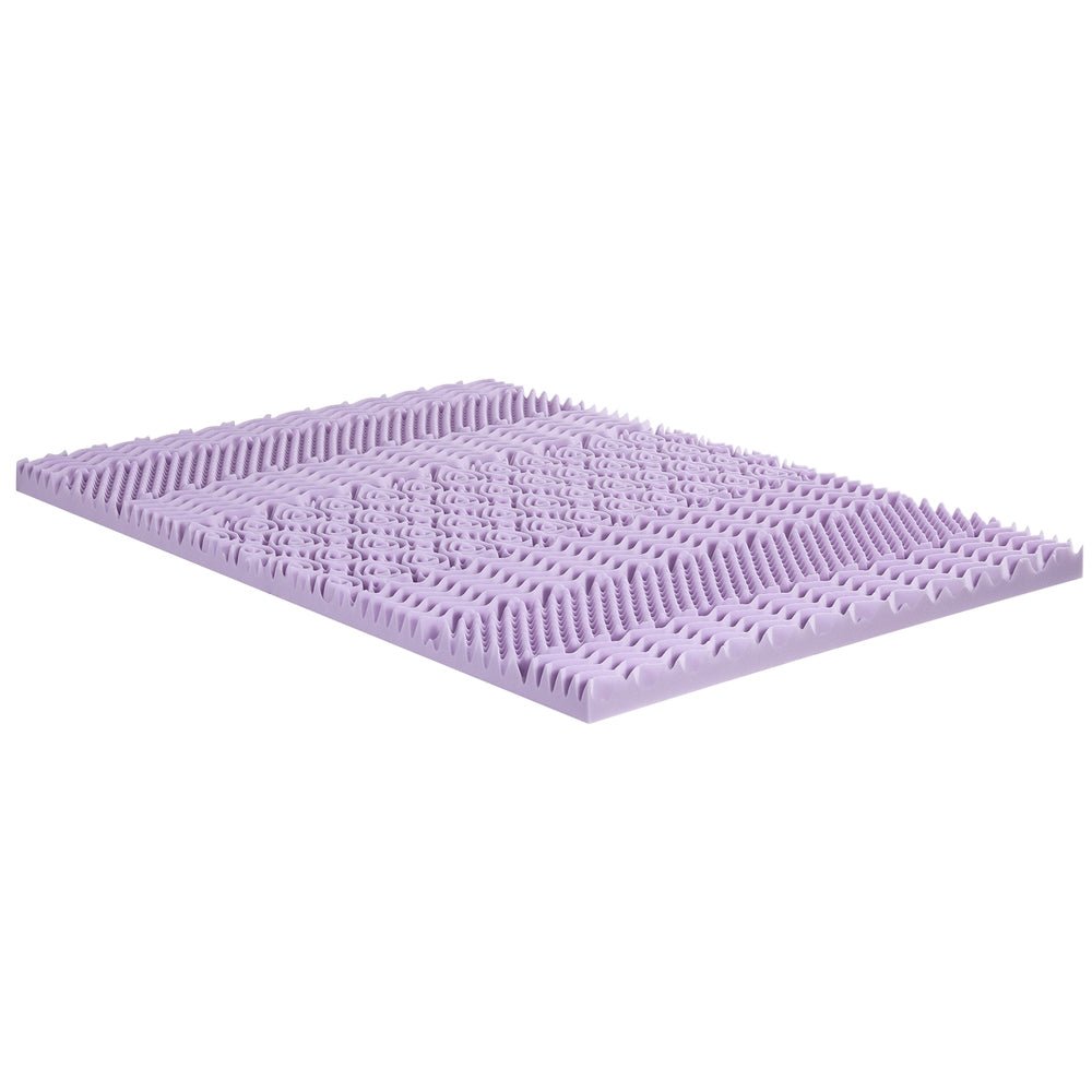 7-Zone Memory Foam Topper | 8cm | Lavender Infused | Bamboo Cover | Double