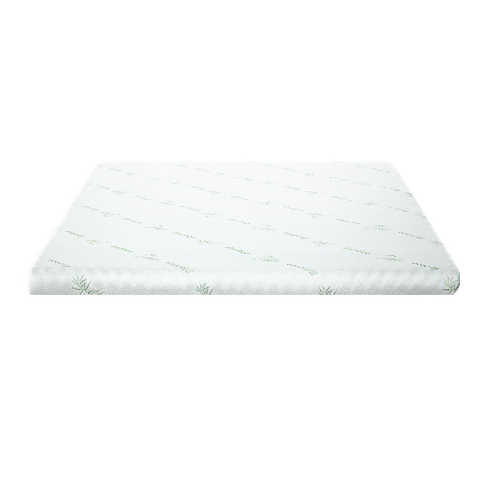 Giselle Bedding | Memory Foam Mattress Topper | Cool Gel Bed Mat | Bamboo | 10cm | Single