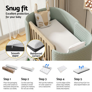 Giselle Baby Cot Mattress | 13cm | Gel Foam