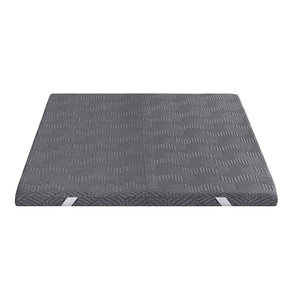 Memory Foam Topper | 8cm | Gel Dual Layer | Bamboo Cover | Double