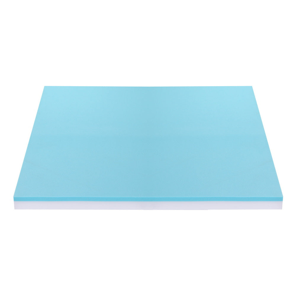 Memory Foam Topper | 8cm | Gel Dual Layer | Bamboo Cover | Double