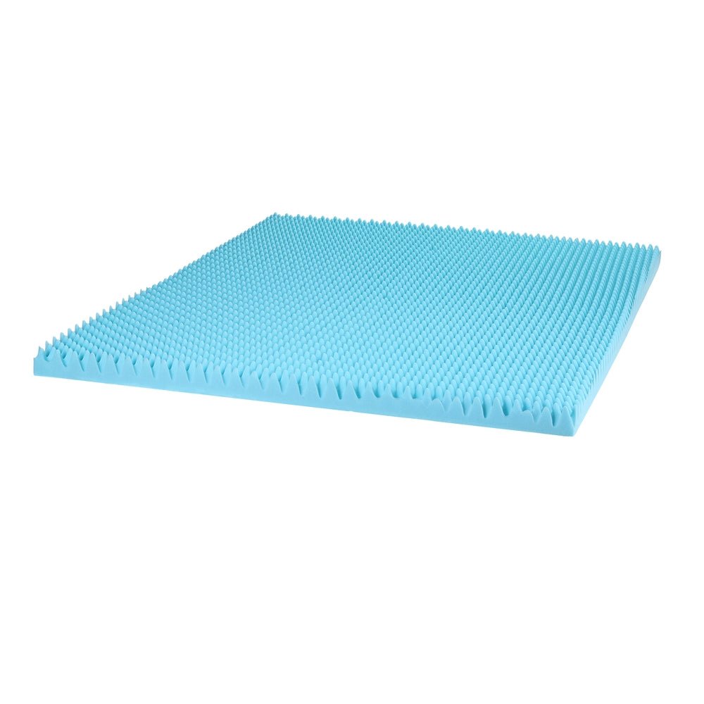 Gel Egg Crate Memory Foam Topper | 8cm | Bamboo Cover | King