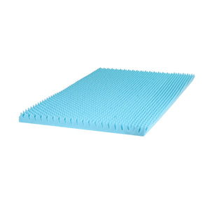 Bamboo Gel Egg Crate Topper | 8cm | Memory Foam | Single