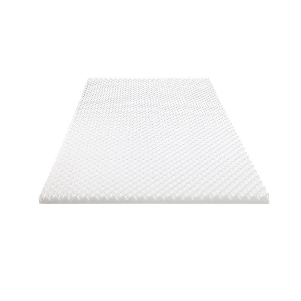 Bedding Mattress Topper | Memory Foam Egg Crate | 5 cm King Single