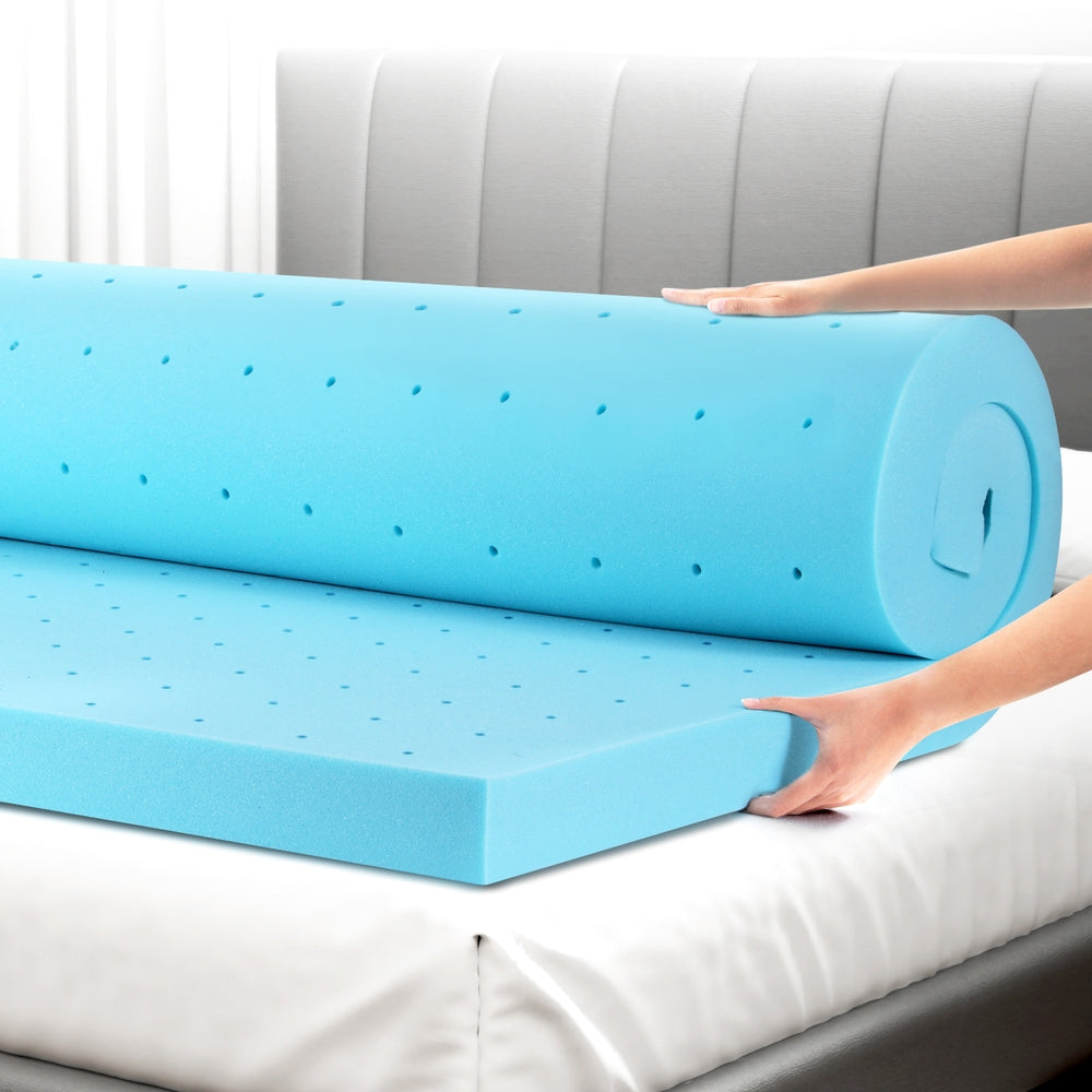 Giselle Bedding | Memory Foam Mattress Topper | Ventilated Cool Gel | 8cm | King Size