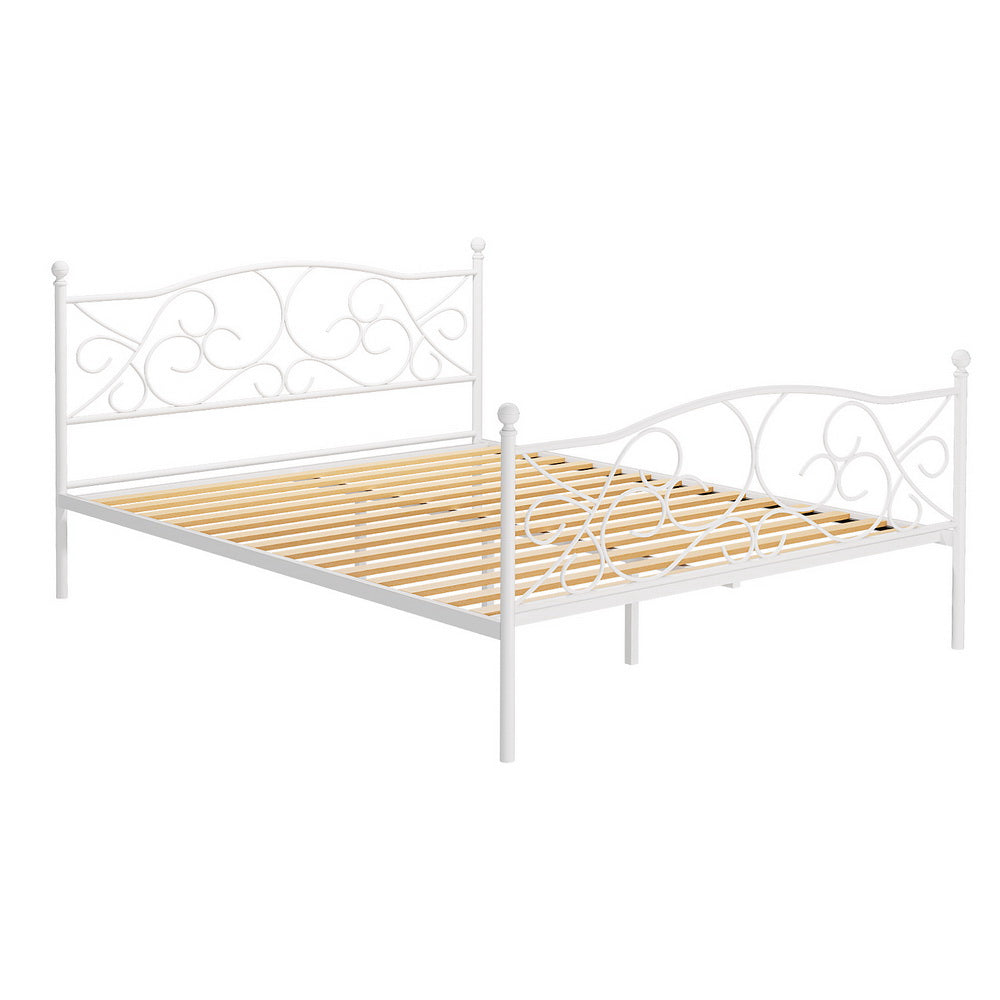 Queen Size Bed Frame | Metal Frame | GROA