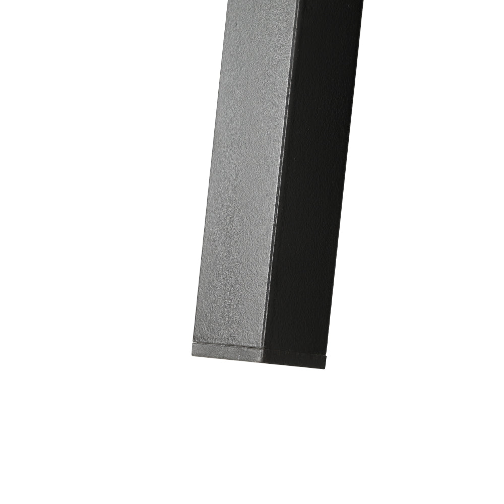 Bed Frame | Double Size | Metal Base | Mattress Platform Foundation | Black | PAULA