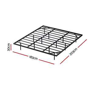 Artiss Bed Frame | King | Floating Metal with LED Lights | Tool-Free | 300KG Capacity
