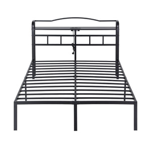 Artiss Bed Frame Queen Size with Charging Station WAVE