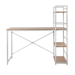 Computer Desk | Shelf | Oak | 120CM