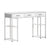 Artiss Computer Desk Drawer Shelves Study Table 120CM White