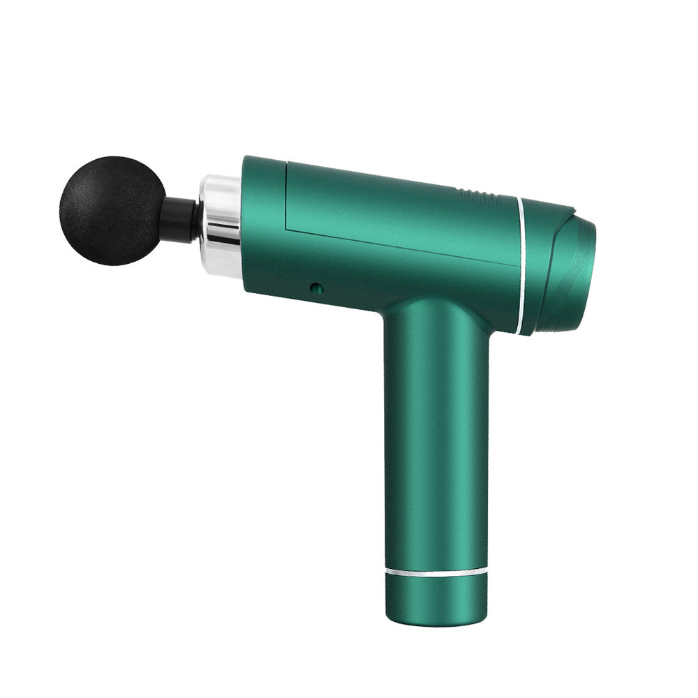 Massage Gun | 30 Speed | 6 Heads | Vibration Muscle Massager | Chargeable | Green