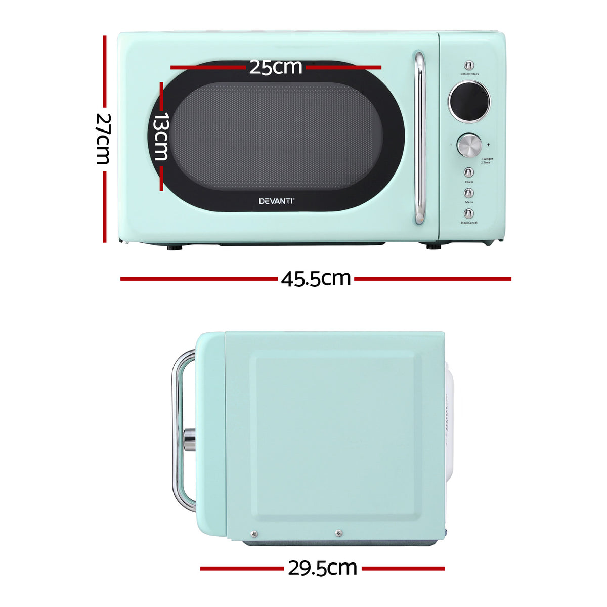 20L Microwave Oven | 700W | Green