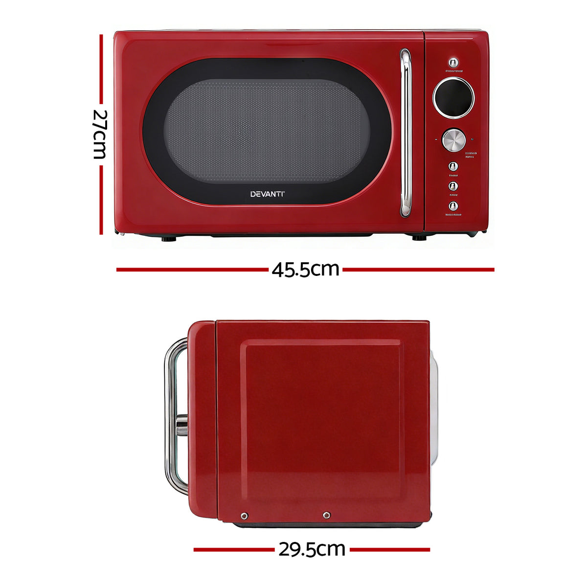 20L Microwave Oven | 700W | Red