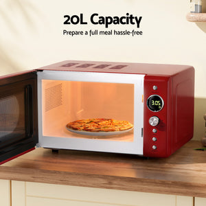 20L Microwave Oven | 700W | Red