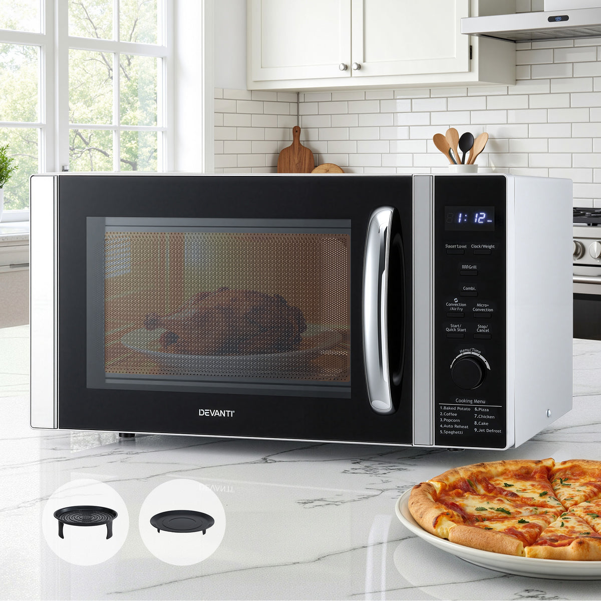 30L Microwave Oven | 4-in-1 | Air Fryer | Convection | Grill