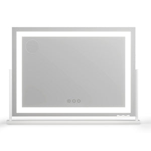 Makeup Vanity Mirror | 80x58cm | 360° Rotatable | Adjustable LED Light Strip