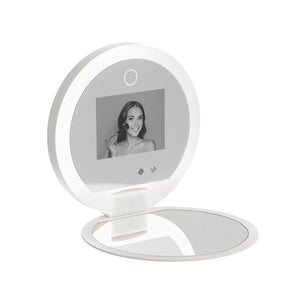 Compact Makeup Mirror | UV Camera for Sunscreen Test | Portable Travel Size