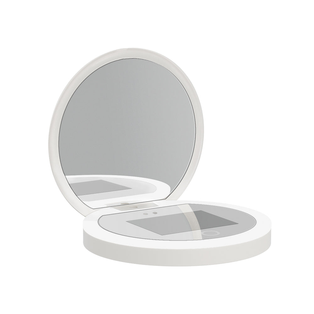 Compact Makeup Mirror | UV Camera for Sunscreen Test | Portable Travel Size
