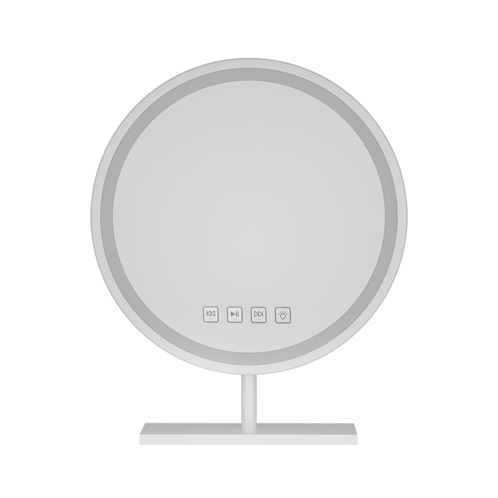 Embellir Makeup Mirror | 40x40cm | Hollywood Vanity with LED Light | Tabletop | Round