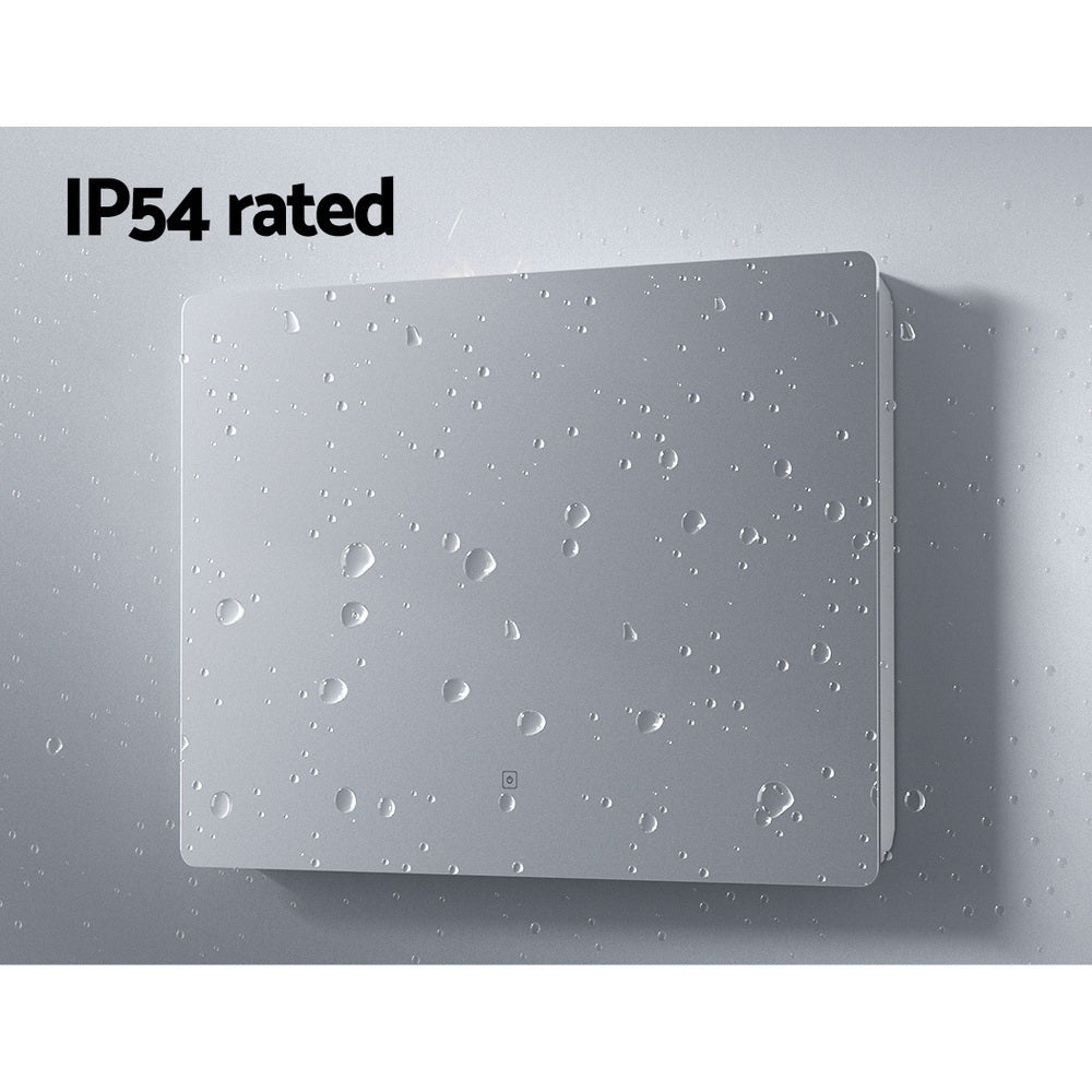 Wall Mirror | 70X50cm | With LED Light | Bathroom Home Decor | Round Rectangle