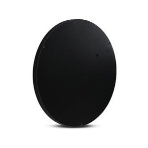 Embellir Wall Mirrors | 2 Pack | 90cm Round Framed | Black | Bathroom or Makeup Decor