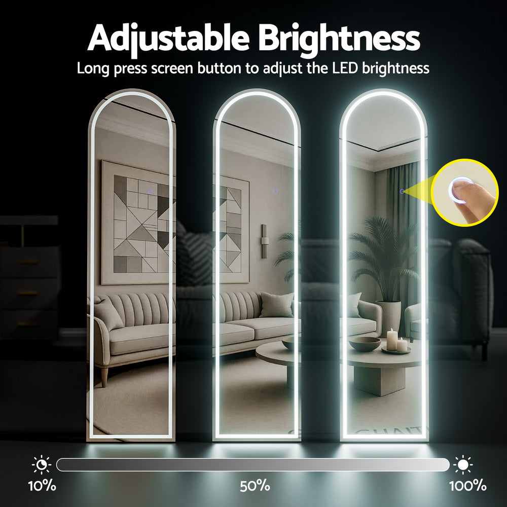 LED Full Length Mirror | 160cm | Floor Dressing Mirror