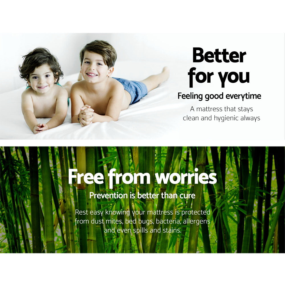 Bedding | Mattress Protector | Bamboo | King