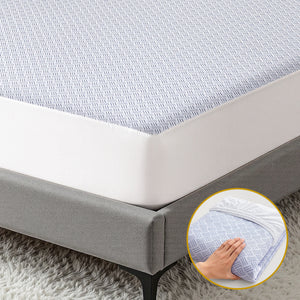Cooling Mattress Protector | Waterproof | Deep Pocket Fitted | Single