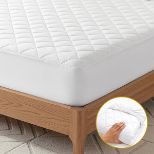 Waterproof Mattress Protector | 100% Cotton Quilted | King Single