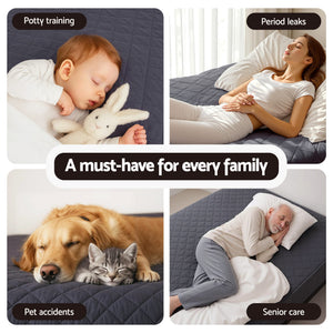 Water-Resistant Mattress Protector | Microfibre | 360° Fit | King Single
