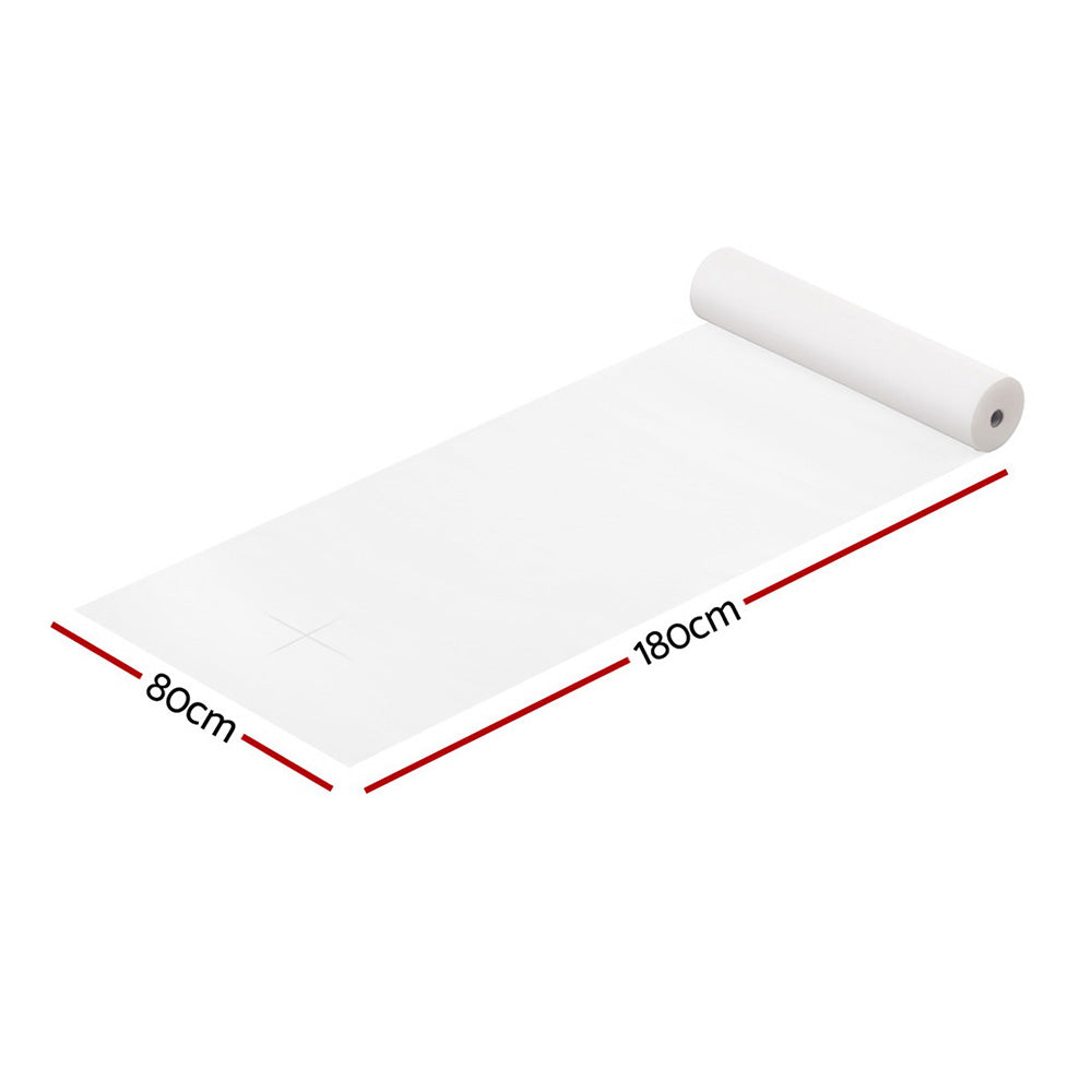 Zenses | 80cm X 180cm | Massage Table Cover | 50 Pieces