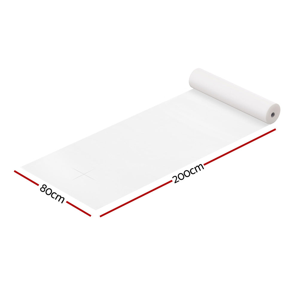 Zenses | 80cm X 200cm | Massage Table Cover | 2 Rolls | 100 Pieces